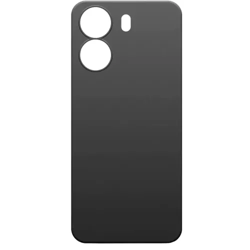 Бампер Xiaomi Redmi 13C Borasco Silicone Case черный