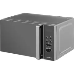 Микроволновая печь HYUNDAI HYM-D3002, 20 л., серебристая (Э/М)