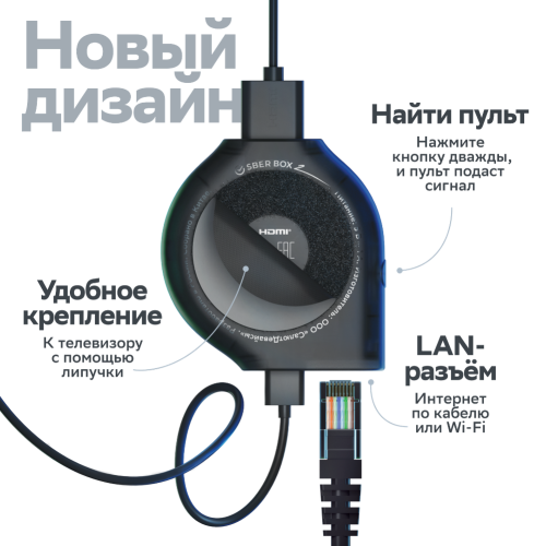 Приставка SMART Sber SberBox SBDV-00006