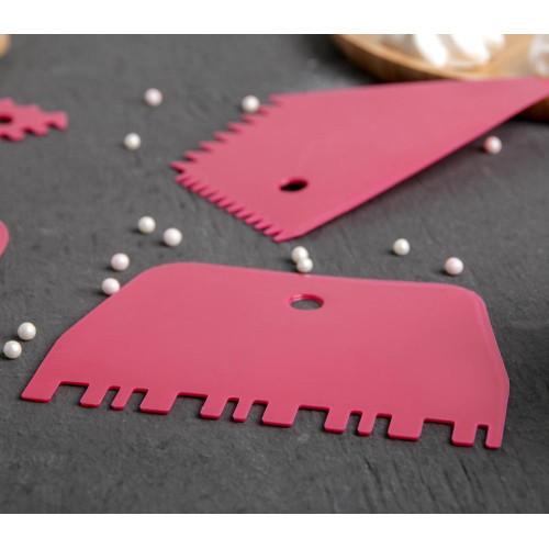 Набор кондитерских шпателей Доляна, 4 шт.(4021338)