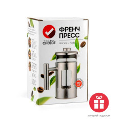 Френч-пресс 350 мл. Barouge, Traditional choice, нерж/стекло (BF-704)(439486)