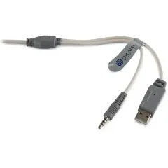 Гарнитура Oklick HS-L300G белый 2.2м