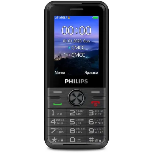 Сотовый телефон Philips E6500 Black