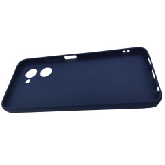 Бампер Realme C33 4G/C33 2023 4G ZIBELINO Soft Matte синий защита камеры