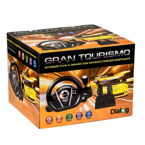 Руль Dialog GW-235VR GranTourismo