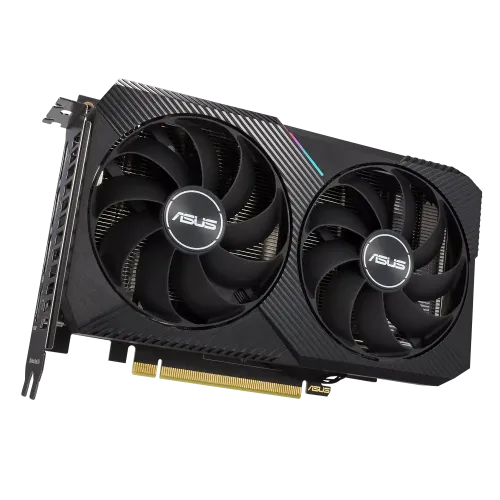 Видеокарта Asus PCI-E 4.0 DUAL-RTX3060-O8G NV RTX3060 8192Mb 128 GDDR6 1837/15000/HDMIx1/DPx3/HDCP R