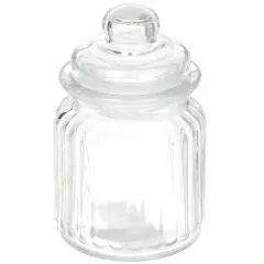 Банка для хранения продуктов Attribute, Fleur,стекло, ABF100W, 250 мл (304189)