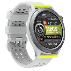 Смарт-часы AMAZFIT Cheetah Round серый/зеленый (*11)