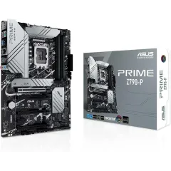 М/П SOC-1700 ASUS PRIME Z790-P Intel Z790, 4xDDR5-5600 МГц, 4xPCI-Ex16, 3xM.2, ATX