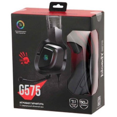Гарнитура A4 Bloody G575 черный 2м