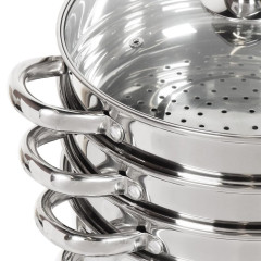 Мантоварка Daniks, SD-S26-4, нерж., индукция, 7,0л., 4 сетки (342653)