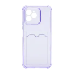 Бампер Infinix Hot 40 4G/40 Pro 4G ZIBELINO Silicone Card Holder защита камеры сиреневый 