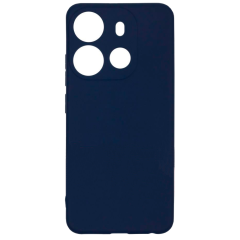 Бампер Tecno Spark Go 2023/Pop 7 Pro ZIBELINO Soft Matte синий защита камеры