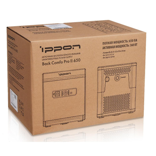 ИБП Ippon Back Comfo Pro II 650 