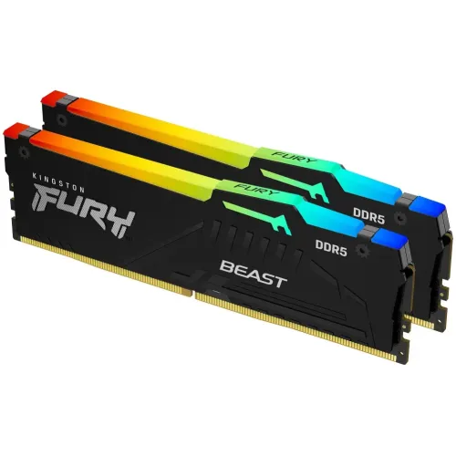 Память DDR5 32768Mb 5200MHz Kingston Fury 2х16 KF552C40BBAK2 RGb