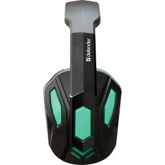 Гарнитура DEFENDER Warhead G-275 черный/зеленый