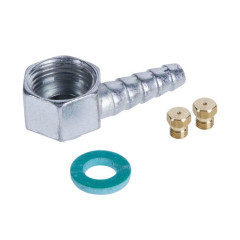 Стол газовый HOMSair HGE323GCWH белый домино