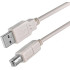 Кабель USB 2.0 A вилка - B вилка 1,8 м Buro USB2.0-AM/BM