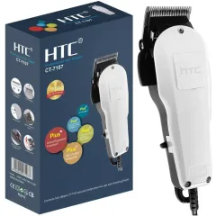 Машинка для стрижки HTC CT-7107 белая (сет)