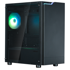 Корпус Zalman ZM-T4 PLUS черный mATX