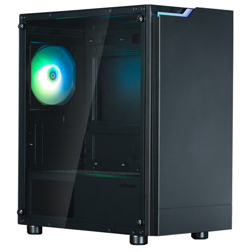 Корпус Zalman ZM-T4 PLUS черный mATX