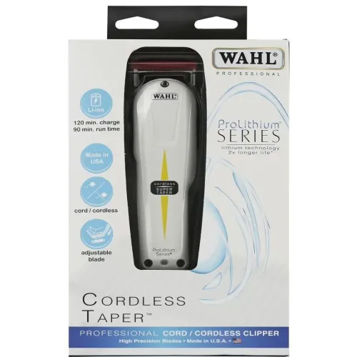 Машинка для стрижки Wahl 8591, белый (акб)