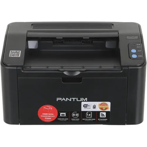 Принтер лазерный Pantum P2500NW Net WiFi черный 