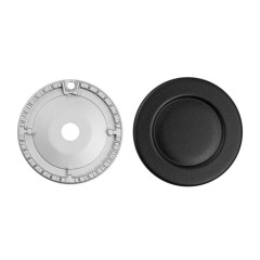 Стол газовый HOMSair HGE323GCWH белый домино