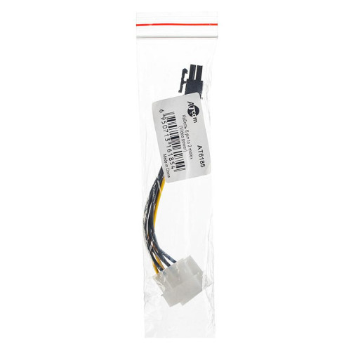 Переходник 6 PIN - to 2 molex (video power) ATCOM АТ6185