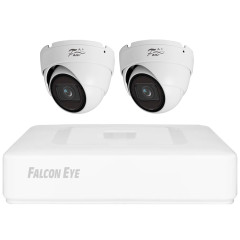 Комплект видеонаблюдения Falcon Eye 1662568 [2 камеры / 8 каналов / AHD]