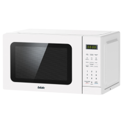 Микроволновая печь BBK 20MWS-767S/W, 20л., белая (С)