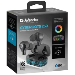 Гарнитура Bluetooth DEFENDER CyberDots 250 черный