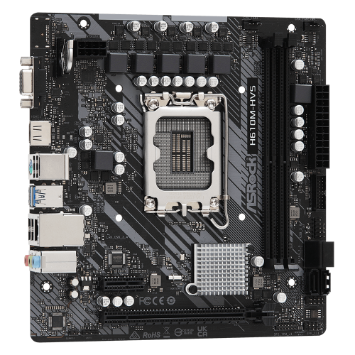 М/П SOC-1700 Asrock H610M-HVS mATX AC`97 8ch(7.1) GbLAN+VGA+HDMI