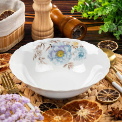 Салатник керамика Daniks Флорина, круглый, 900 мл, 20 см (19-237)(454768)