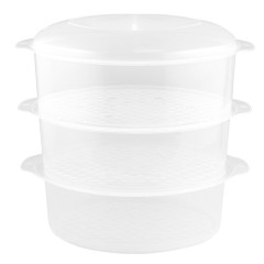 Пароварка CENTEK CT-1457, 9 л., серебро/черный