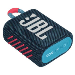 Акустика портативная JBL GO 3 синий-розовый