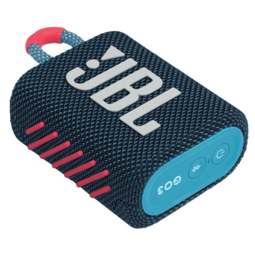 Акустика портативная JBL GO 3 синий-розовый