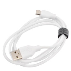 Кабель USB 2.0 A вилка - Type C 1 м VX-02c PRO белый