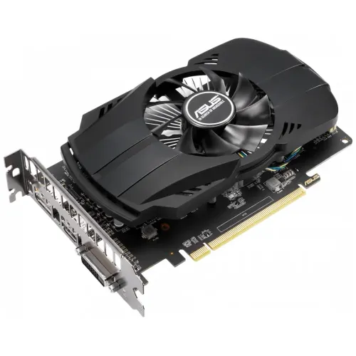 Видеокарта Asus PCI-E PH-RX550-4G-EVO AMD RX550 4096Mb 128 GDDR5 1183/6000 DVIx1/HDMIx1/DPx1/HDCP Re