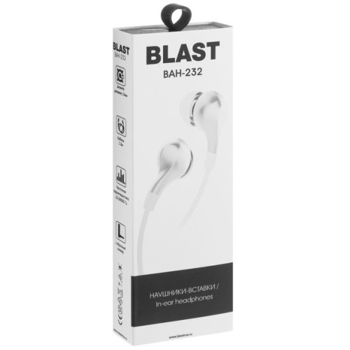 Наушники BLAST BAH-232 белый