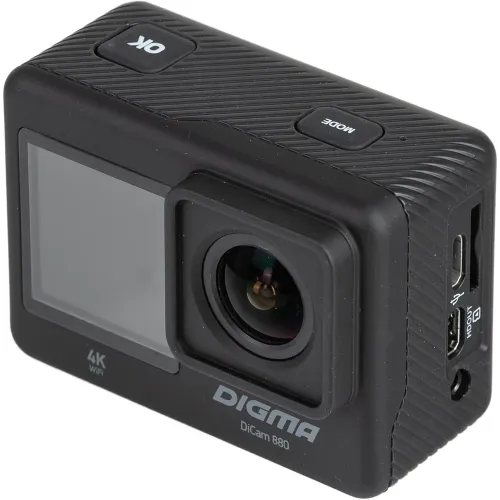Экшн-камера Digma DiCam 880 черный