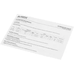 Клавиатура + Мышь A4Tech KR-3330 черный 