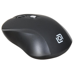 Мышь Оклик 415MW черный оптическая (1600dpi) беспроводная USB (3but)