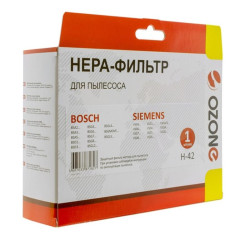 Хепа-фильтр OZONE H-42 фильтр мотора BOSCH BSA/BSG/BSGL/BSG MOVE 00618907