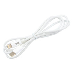 Кабель USB 3.0 Type C - 8pin 1 м Vixion VX-05i PRO 2.4A 18W PD белый