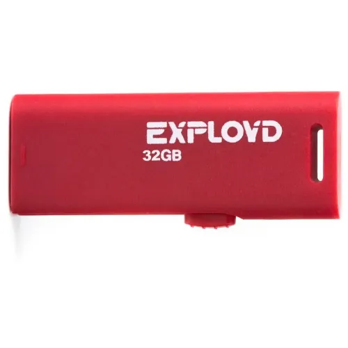 Карта USB2.0 32 GB EXPLOYD 580 красный