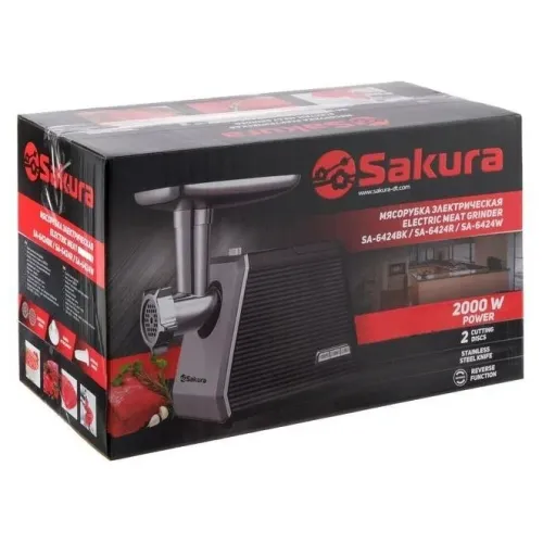 Мясорубка SAKURA SA-6424BK
