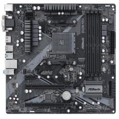М/П SOC-AM4 Asrock B450M PRO4 R2.0 AMD B450 4xDDR4 mATX