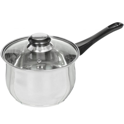Ковш нерж. Daniks  DNN1, 1,9 л. (SD-A19-16S)(312267)