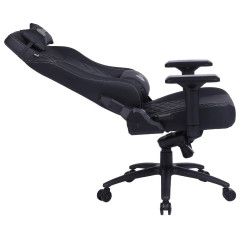 Кресло игровое Cactus CS-CHR-0112BL черный эко.кожа 